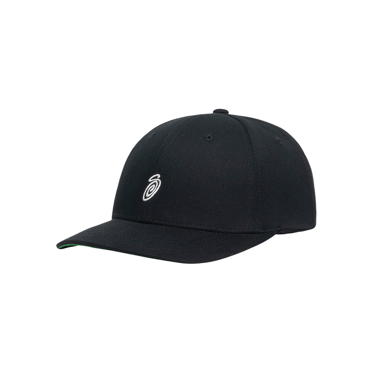 Stussy Swirly S Low Pro Cap 'Black'