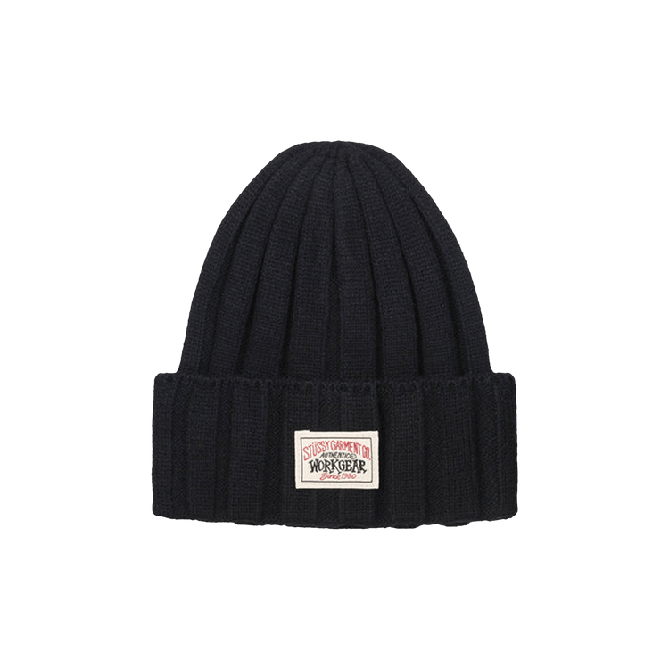 Stussy Workwear Cuff Beanie 'Black'