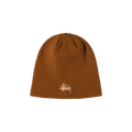 Stussy Basic Skullcap Beanie 'Mustard'