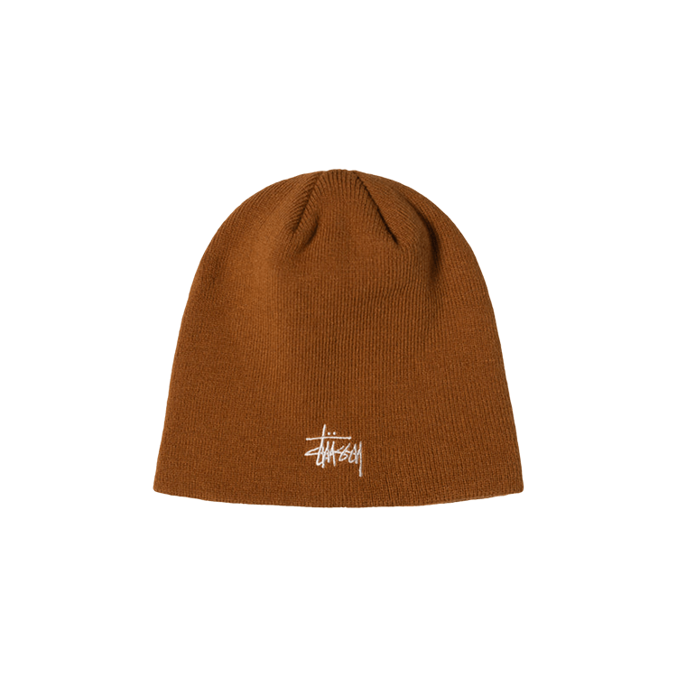 Stussy Basic Skullcap Beanie 'Mustard'