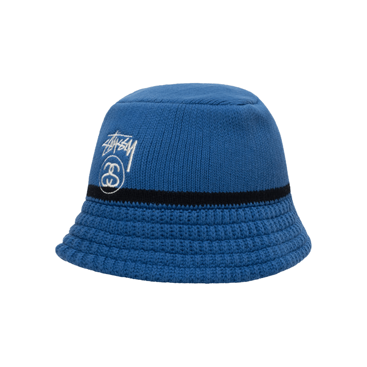 Stussy SS-Link Knit Bucket Hat 'Blue'