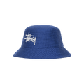 Stussy Grid Basic Bucket Hat 'Blue'