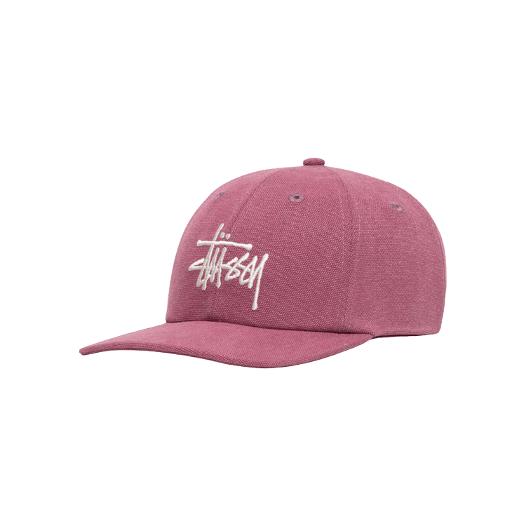 Stussy Canvas Big Basic Low Pro Cap 'Wine'