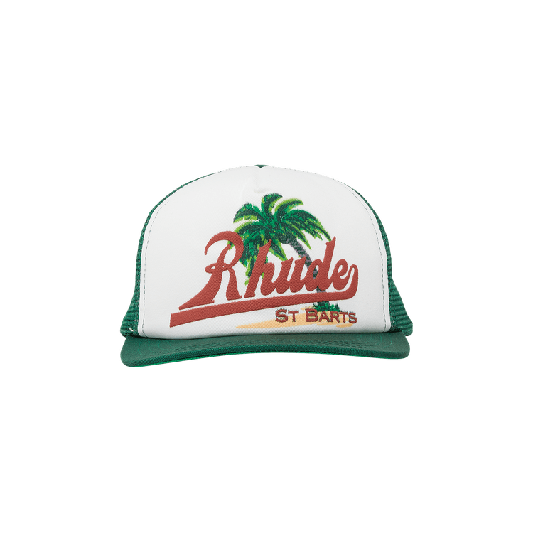 Rhude Palms Hat 'Green/White'