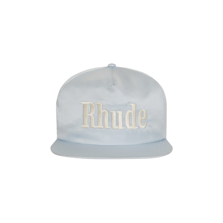 Rhude Satin Logo Hat 'Sky Blue'