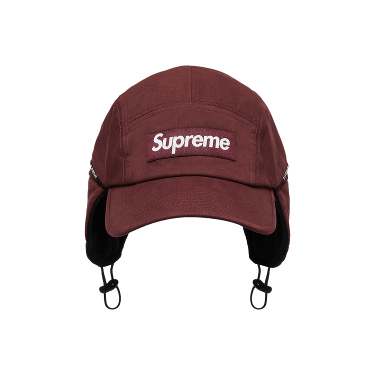 Supreme Packable Ear Flap Camp Cap 'Burgundy'