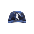 BAPE Color Camo College Mesh Cap 'Navy'