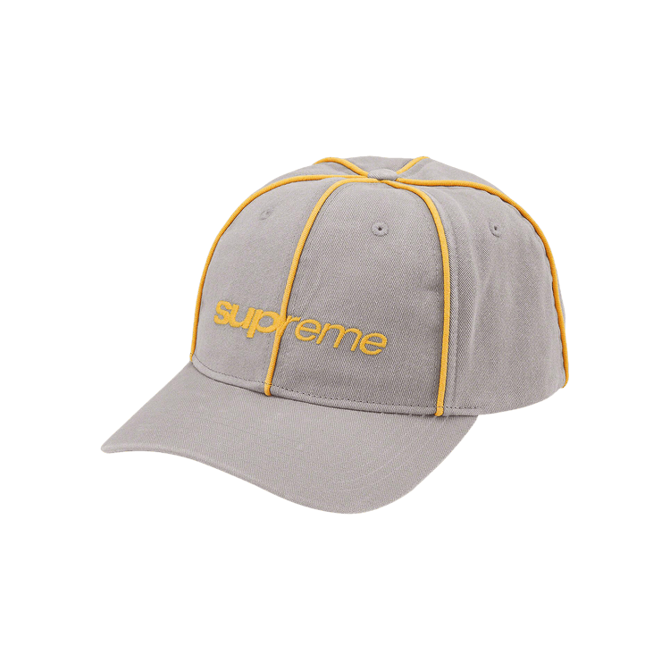 Supreme Piping 6-Panel 'Grey'