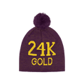 Supreme 24K Gold Beanie 'Purple'