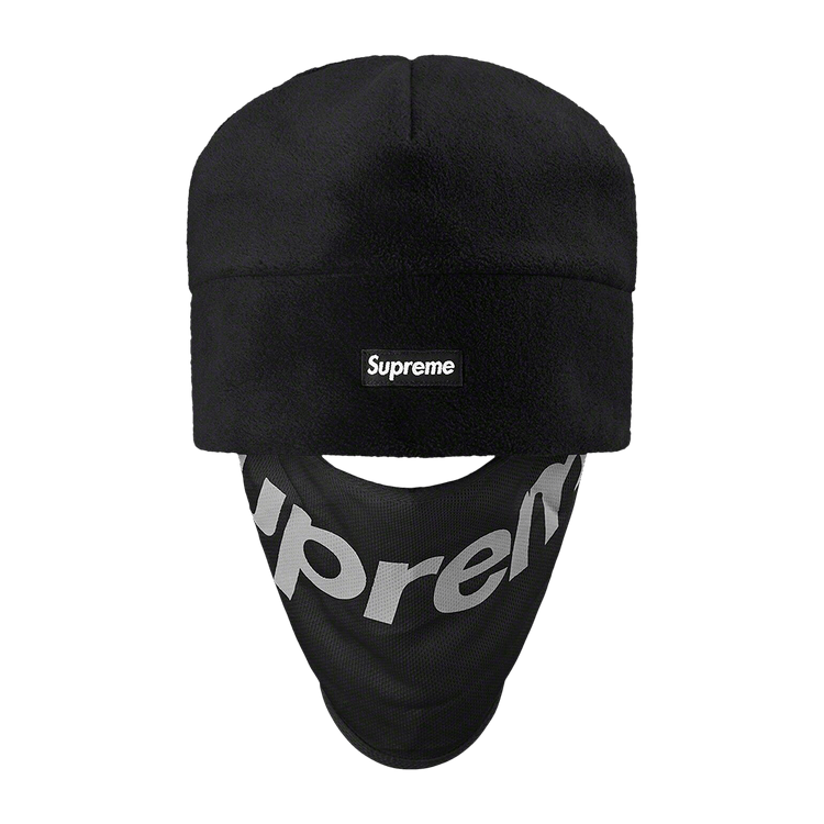 Supreme x Polartec Facemask Beanie 'Black'