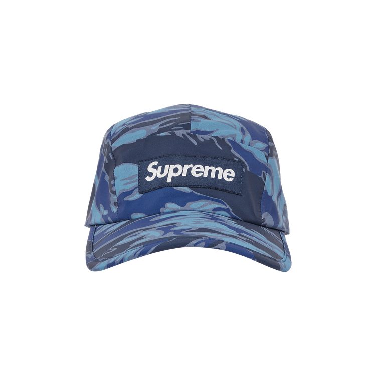Supreme Tiger Camo Reflective Camp Cap 'Blue'