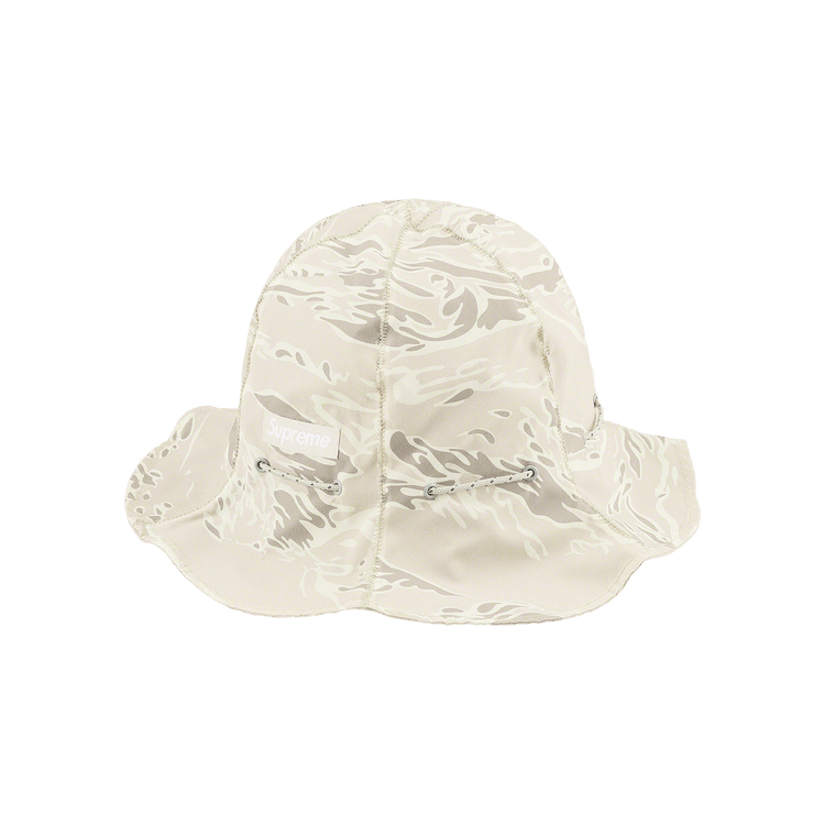 Supreme Tiger Camo Reflective Tulip Hat 'White'