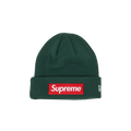 Supreme x New Era Box Logo Beanie 'Dark Pine'