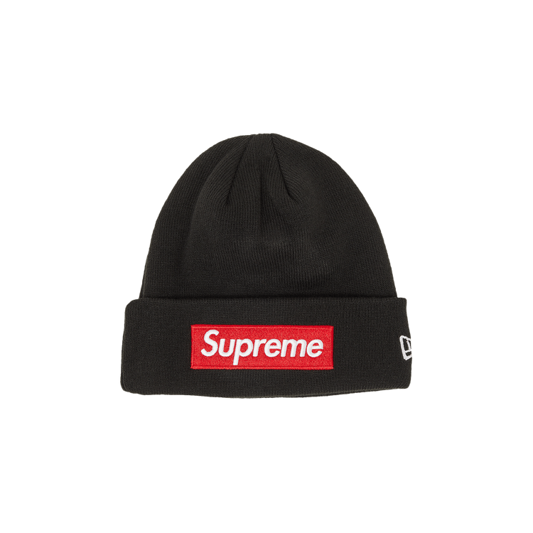 Supreme x New Era Box Logo Beanie 'Black'