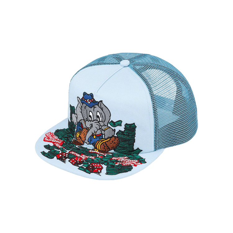 Supreme Elephant Mesh Back 5-Panel 'Blue'