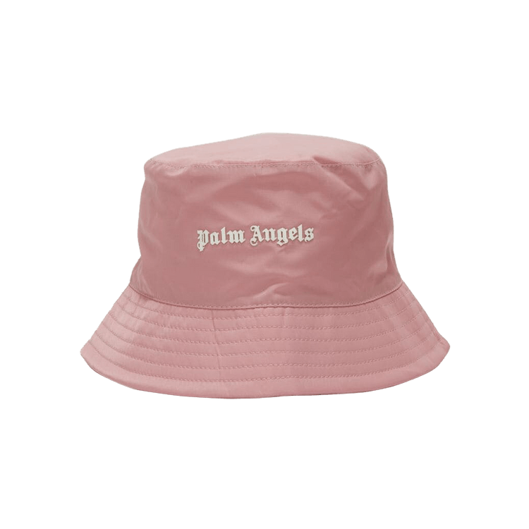 Palm Angels Classic Logo Bucket Hat 'Pink/White'