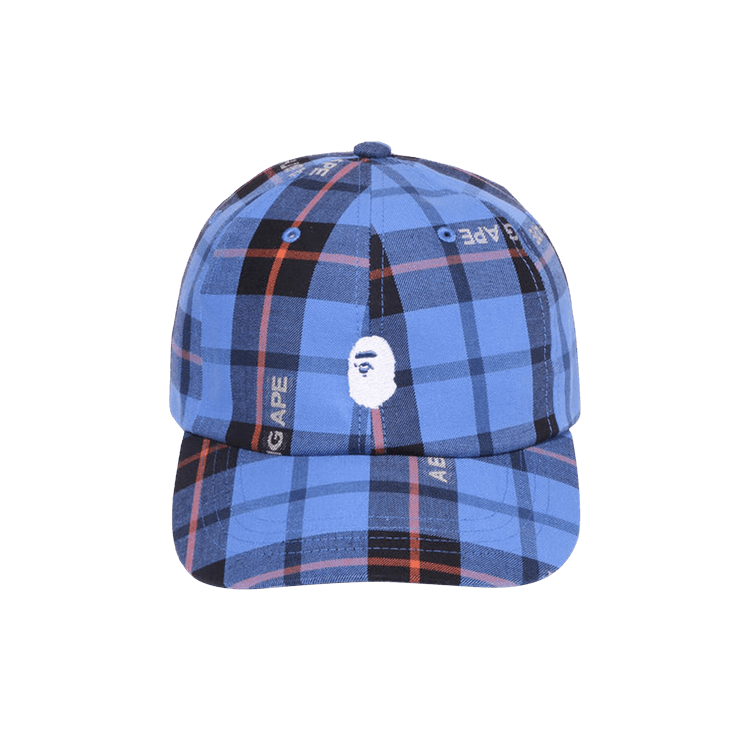 BAPE Check Panel Cap 'Blue'