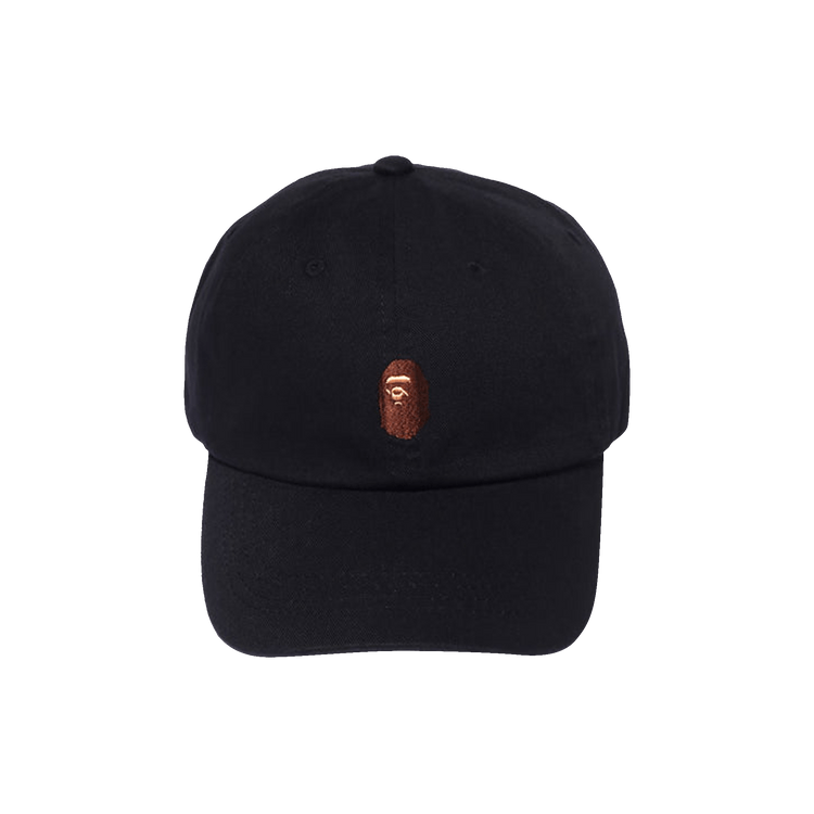BAPE Ape Head One Point Panel Cap 'Black'