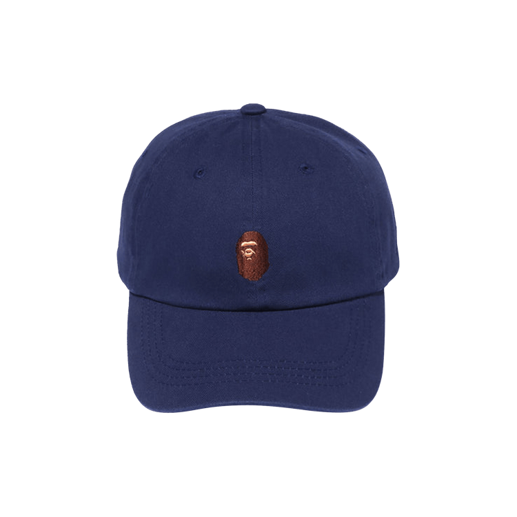 BAPE Ape Head One Point Panel Cap 'Navy'