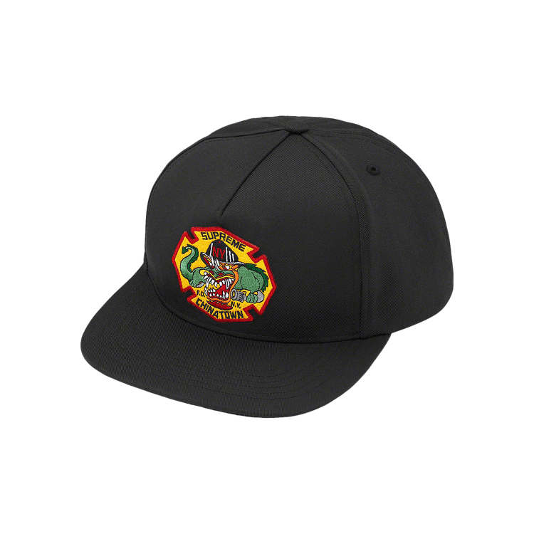 Supreme FDNY Engine 9 5-Panel 'Black'