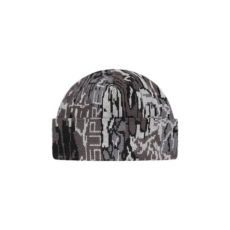 Supreme Trebark Camo Beanie 'Black'