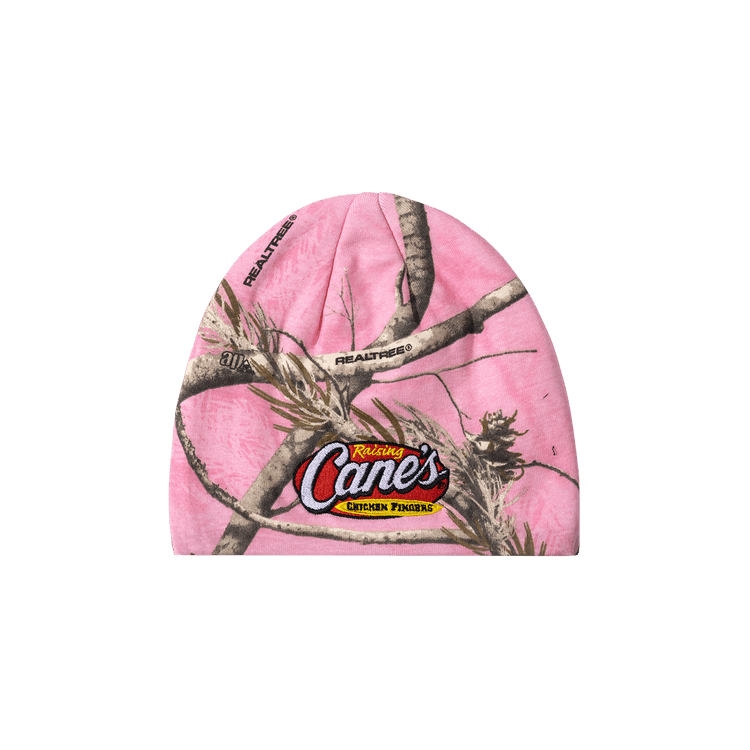 Anti Social Social Club x Raising Canes Knit Beanie 'Pink Realtree'