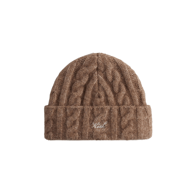 Kith Kithmas Cable Knit Beanie 'Quicksand'