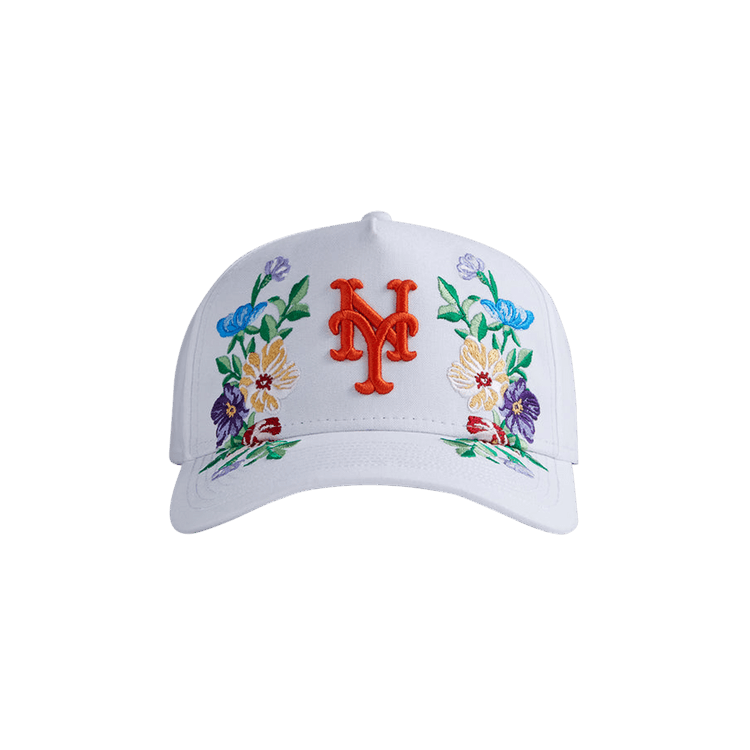 Kith & New Era For Mets Floral Oxford Pinch Crown 'Sandrift'