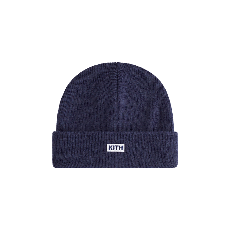 Kith Kids Toddler Classic Logo Rib Beanie 'Nocturnal'