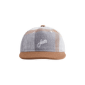 Kith Kids Plaid Cap 'Ghost Grey'