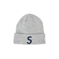 Supreme x New Era S Logo Beanie 'Heather Grey'