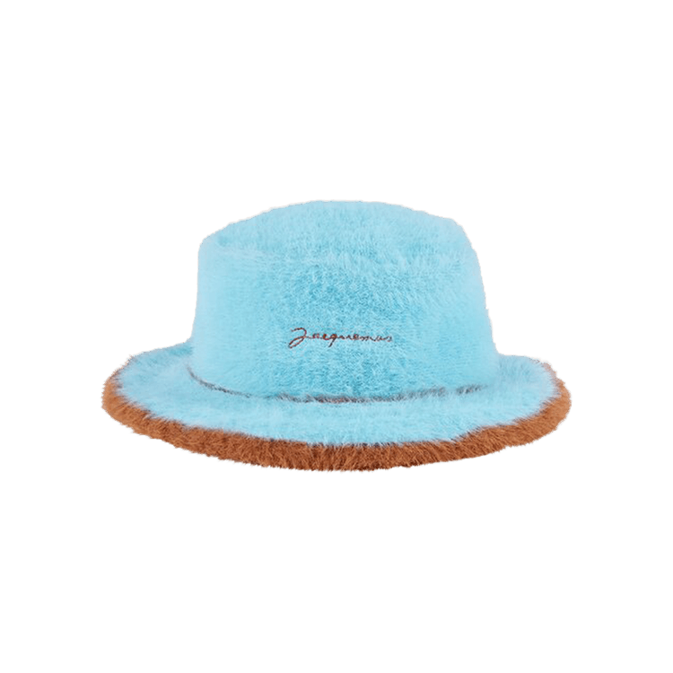 Jacquemus Le Bob Neve Fluffy Bucket Hat 'Light Blue'