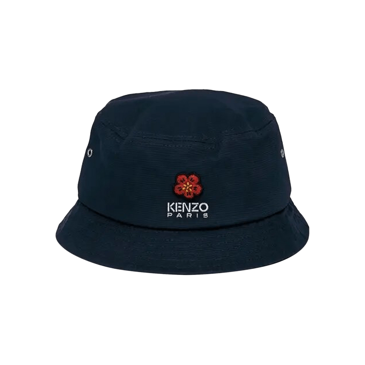 Kenzo Broke Flower Chest Bucket Hat 'Midnight Blue'