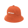 Palm Angels Logo Embellished Bucket Hat 'Red'
