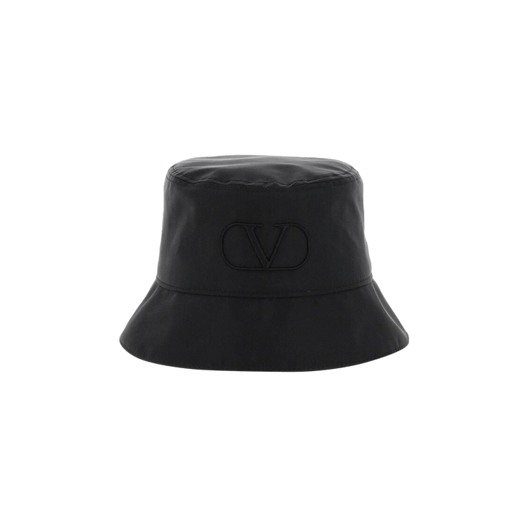 Valentino V Logo Signature Bucket Hat 'Black'