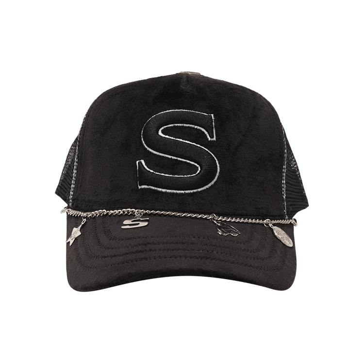 Saintwoods Fuzzy Charm Trucker 'Black'