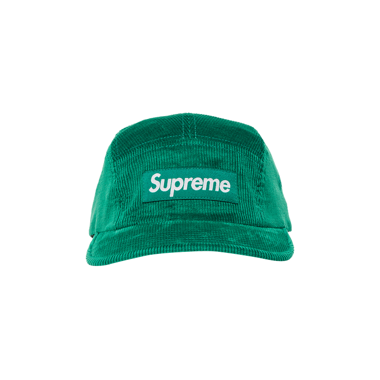 Supreme Corduroy Camp Cap 'Green'