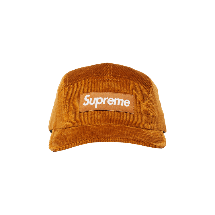 Supreme Corduroy Camp Cap 'Burnt Orange'