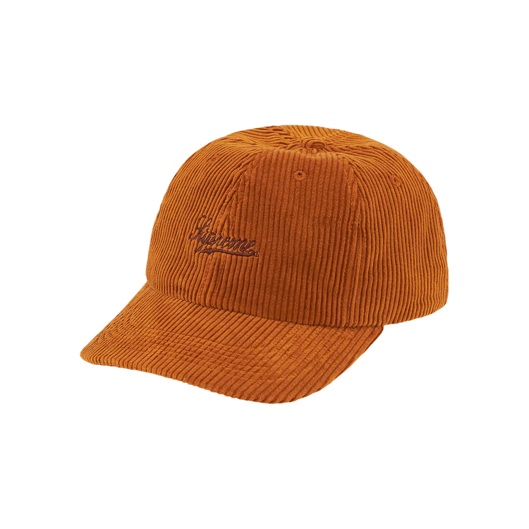Supreme Script Corduroy 6-Panel 'Burnt Orange'