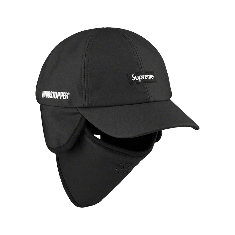 Supreme x WINDSTOPPER Facemask 6-Panel 'Black'