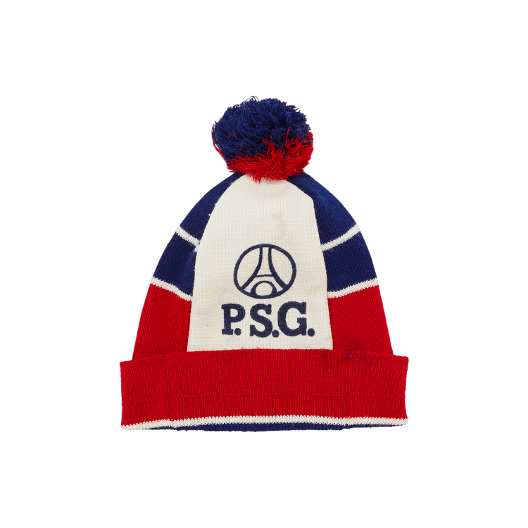 Paris Saint-Germain P.S.G. Pom Pom Beanie 'Blue/Red/White'