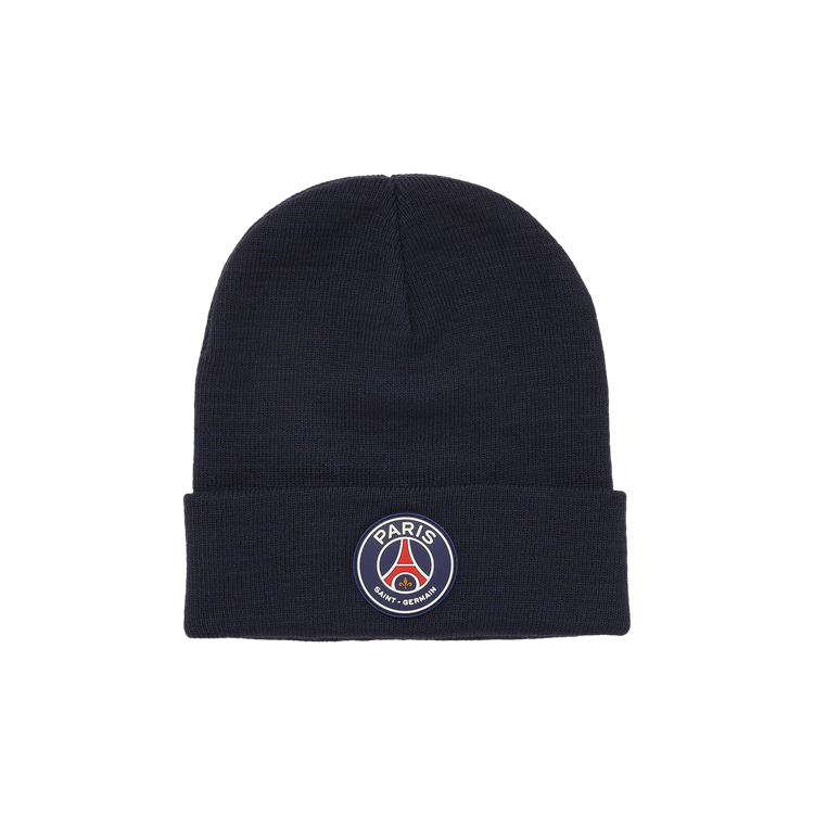 Nike Paris Saint-Germain Logo Patch Beanie 'Navy'