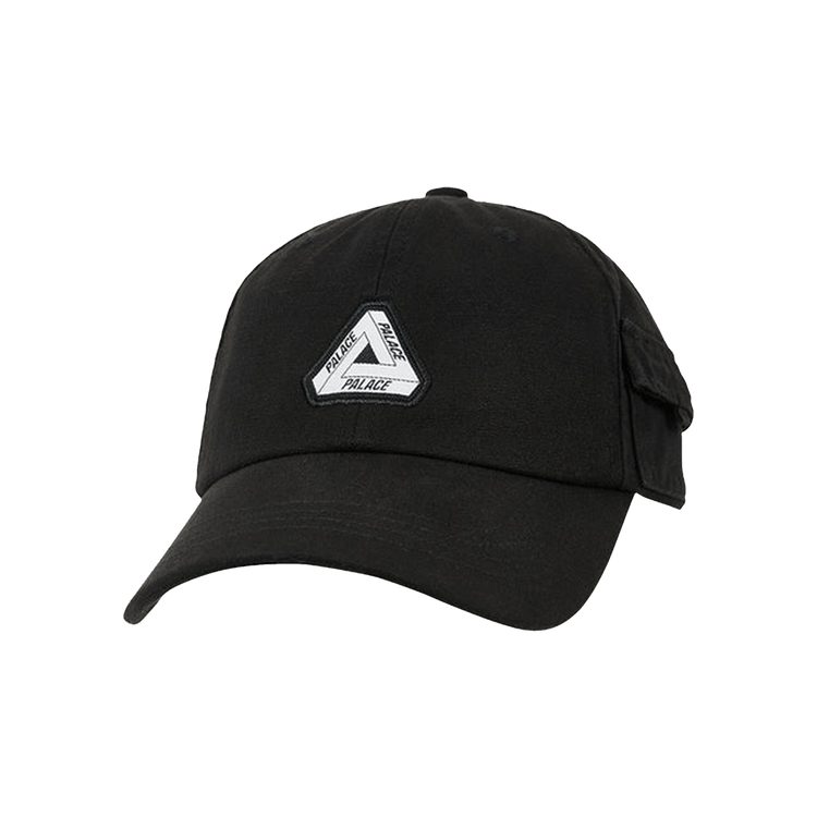 Palace Garment Dyed Tri-Ferg Patch 6-Panel 'Black'