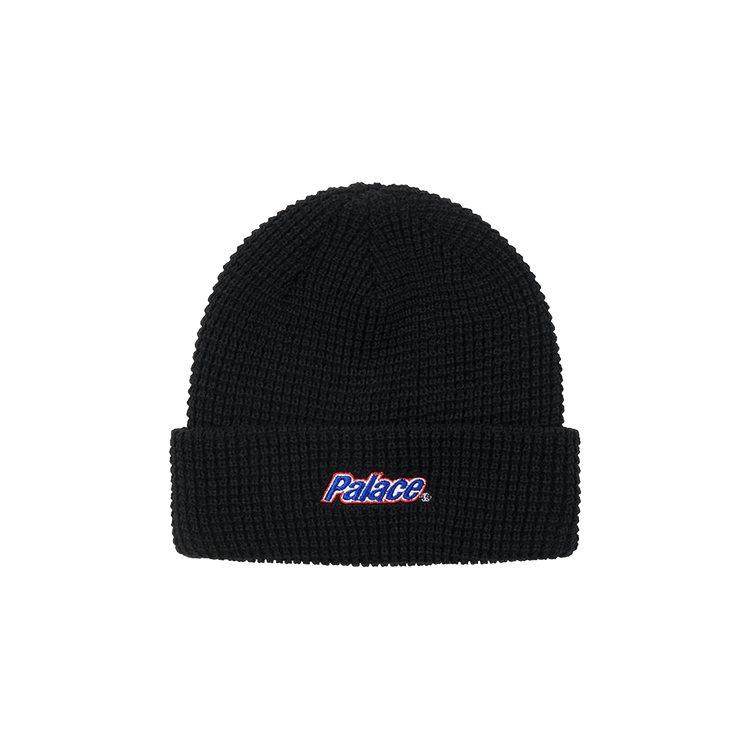 Palace Lowercase Font Beanie 'Black'