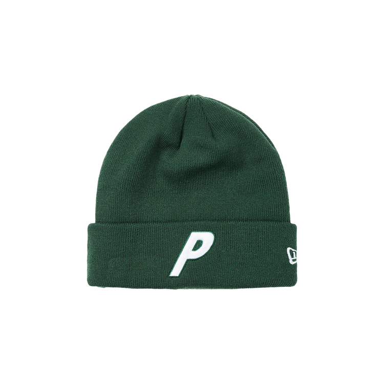 Palace x New Era P Beanie 'Green'
