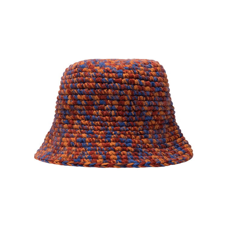 Stussy Melange Yarn Knit Bucket Hat 'Orage'