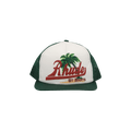 Rhude Palms Hat 'Green/White'