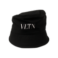 Valentino Logo Printed Bucket Hat 'Black'