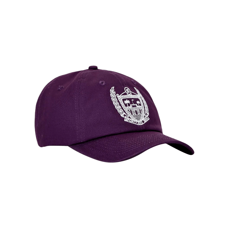 Sporty & Rich Beverly Hills Hat 'Purple/White'