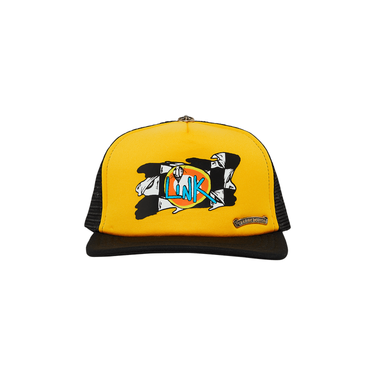 Chrome Hearts x Matty Boy Sex Records Link Trucker Hat 'Yellow'